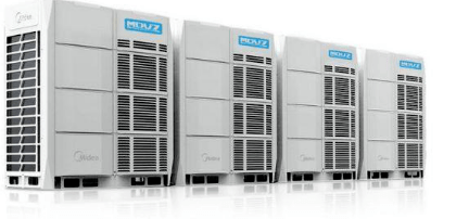 美的中央空調出風口清洗